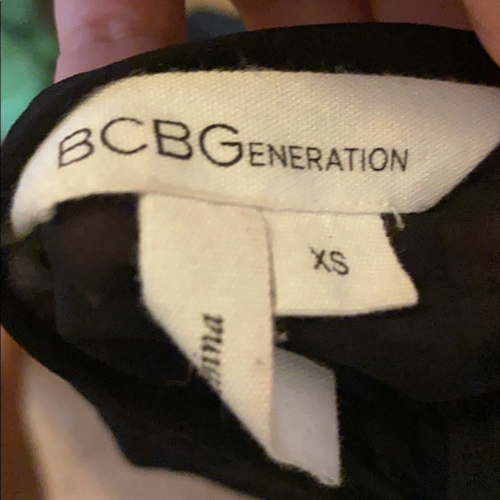 BCBGeneration black button up dress. Worn once - Picture 5 of 5